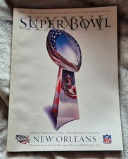 NFL SUPERBOWL XXXVI PROGRAMME ** NEW ENGLAND VS ST.LOUIS RAMS ** U.S. EDITION