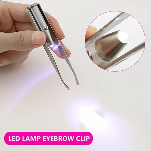 Led light tweezers - light, up
