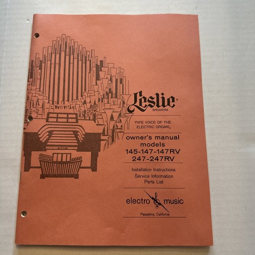 Leslie speaker 145 147 - -, -147
