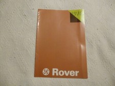 ROVER CAR SALES BROCHURE 1976 2200SC 2200TC 3500 RANGE ROVER