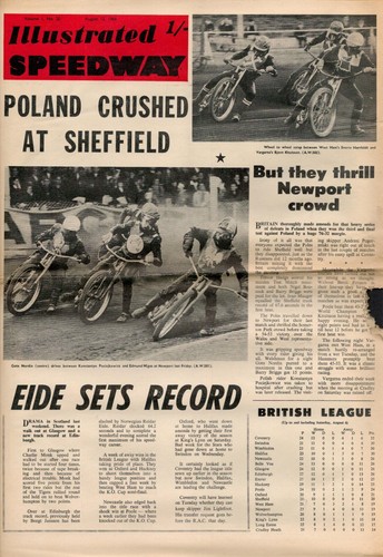 Illustrated speedway - illustrated,