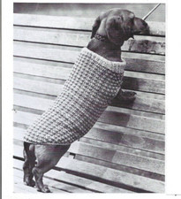 Knitting Pattern dogs sausage