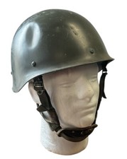 Genuine Vintage French Army F1 Steel Combat Helmet 1980s CCE - READ DESCRIPTION