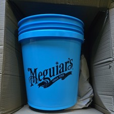 Meguiar's Blue Hybrid Ceramic 5 Gallon Car Wash Bucket – Grit Guard Compatible