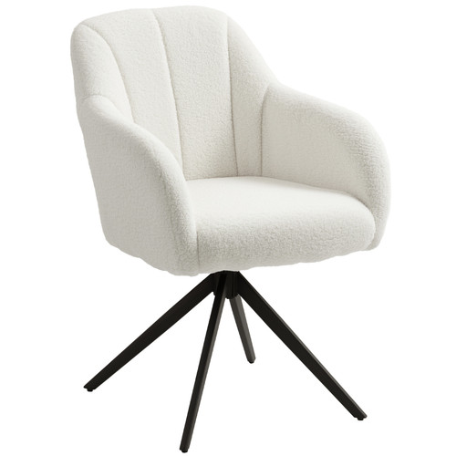 Accent chair white teddy - accent,