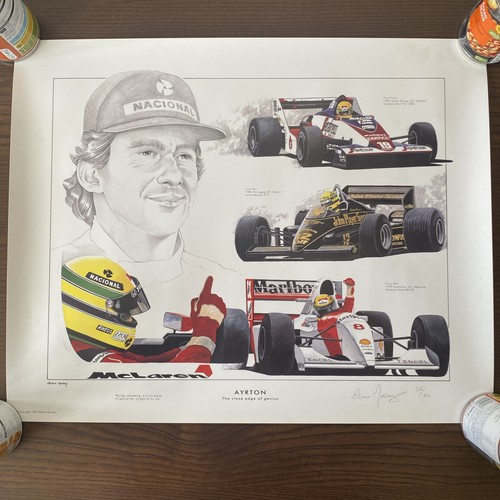 Rare ayrton senna limited - ayrton,