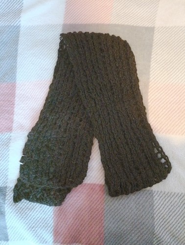Handmade brown alpaca - brown,