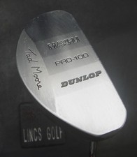 Dunlop Tad Moore MaxFli Pro-100 Putter Steel Shaft 83cm Length Royal Grip