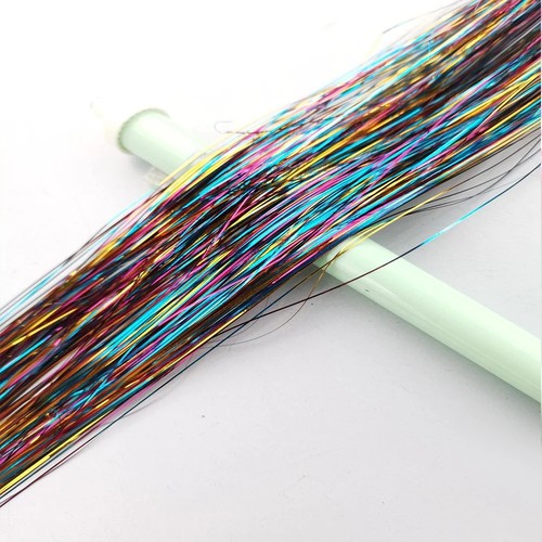 93cm 120cm rainbow hair tinsel - rainbow,