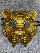 Halloween Squid Game VIP Gold Adult Costume Mask  Tiger,  lion, Boss, Eagle,