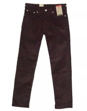 LEVIS 511 Slim Cords Burgundy