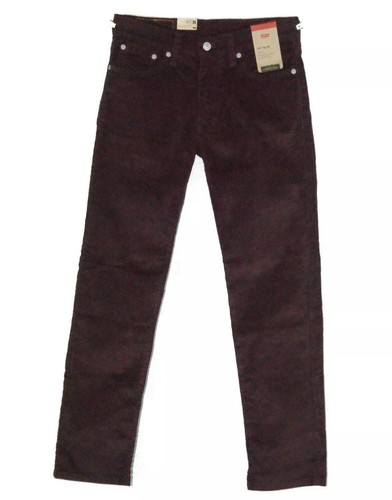 Levis 511 slim cords burgundy - slim,