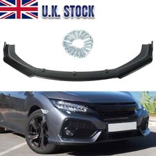 3PCS Front Bumper Lip Spoiler Splitter Body Kit For Honda Civic I II III Accord
