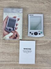 Personal Digital Assistant With Stylus Silver Colour Includes Manual Vintage.