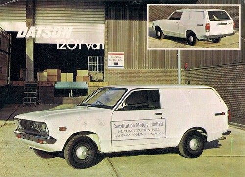 Datsun nissan sunny 120y - nissan,