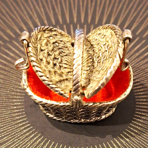 Mini silver plated metal - silver,