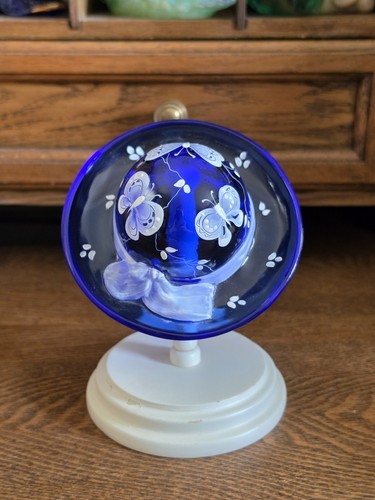 Fenton cobalt blue butterfly - cobalt,