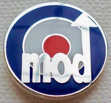 SCOOTER MOD BADGE - MOD TEXT