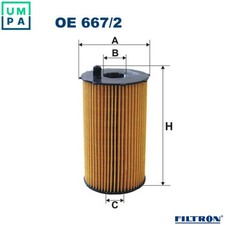 OIL FILTER OE 667/2 FOR