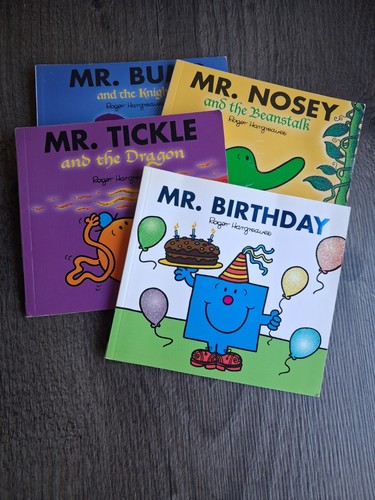 Men books with added - mr,