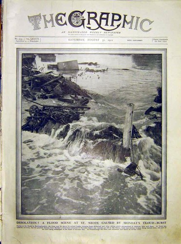 Original old antique print - original,