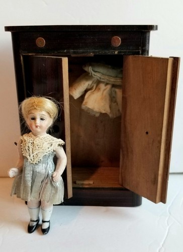 Dollhouse antique mahogany - dollhouse,