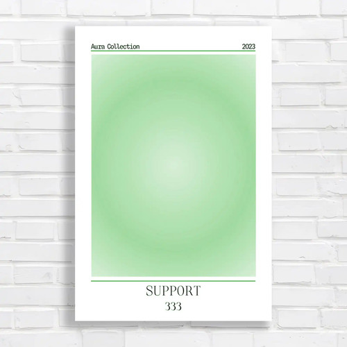 Pastel gradient abstract green - pastel,