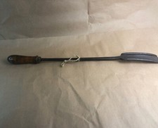 Antique Horse Mouth Float Equine Dental Tool File Wooden Handle Farrier