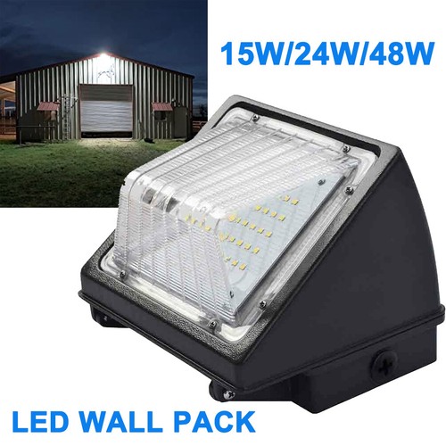 Led wall pack light fixture - wall,
