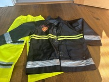 Early Learning Centre Fireman dressing up costume 3-6 years (upto 116cm) VGC
