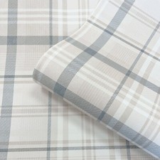 Navy Check Wallpaper Tartan