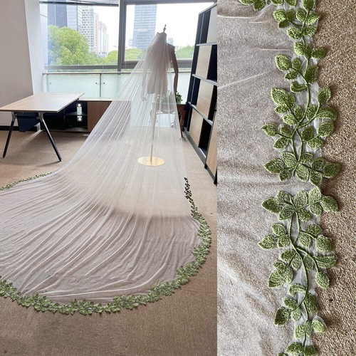 Wedding veil cathedral length - cathedral,