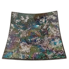Mosaic Glass Decorative Plate