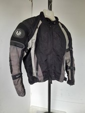 Belstaff Motorcycle Jacket Knox Armour & Lining Size 12 Stormshield Textile