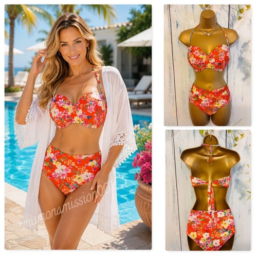 Monsoon floral bikini set - set, 36dd