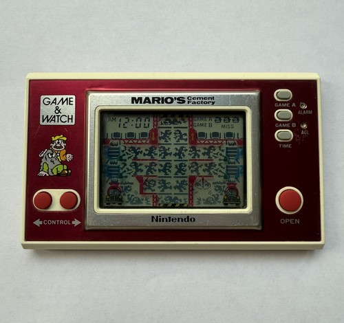 Nintendo game and - game, watch