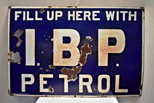 Vintage I.B.P. Petrol