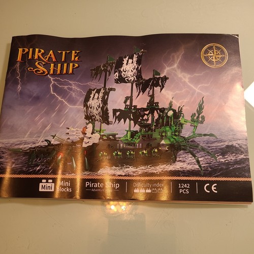Lego inspired pirate - lego,
