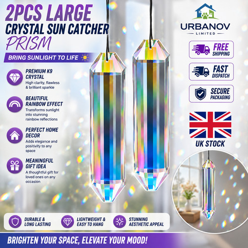 2pcs large crystal - 2pcs,