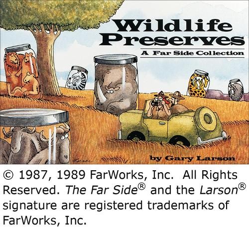 Wildlife preserves - wildlife, (far