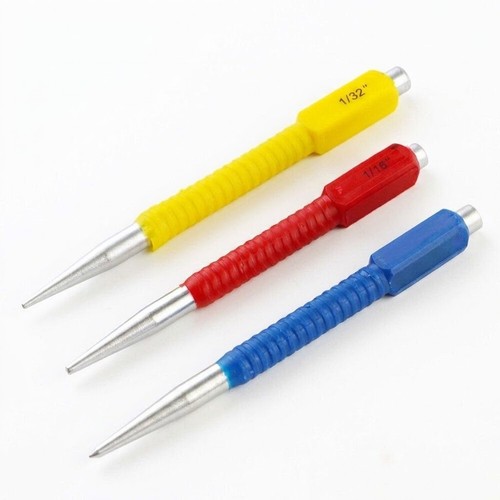 Piece nail punch set brads - 3,