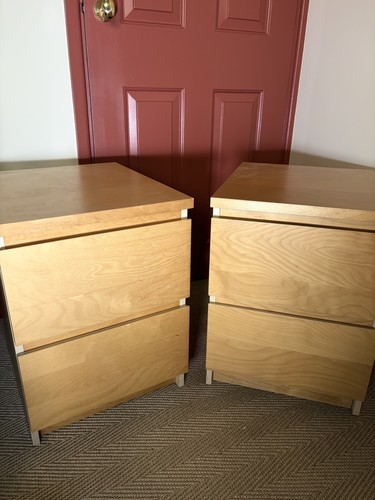 Ikea malm drawer - ikea, bedside