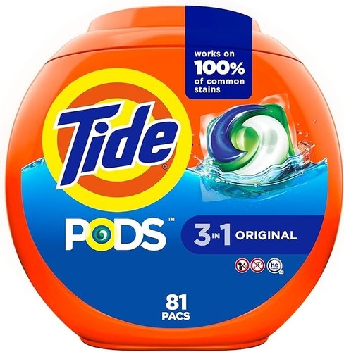 Tide pods laundry - tide,