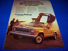 1981 JEEP PICKUP "TOUGH TO