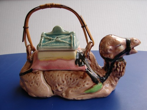 Arabian caravan camel pottery - caravan,