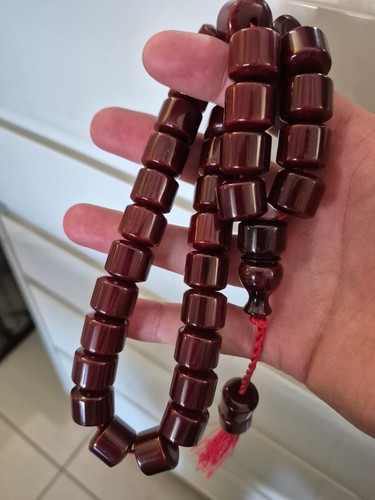 Cherry islamic prayer bakelite - prayer,