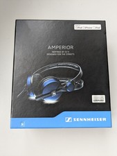 Sennheiser Amperior Blue  Aluminum DJ Headphones  Boxed  Rare