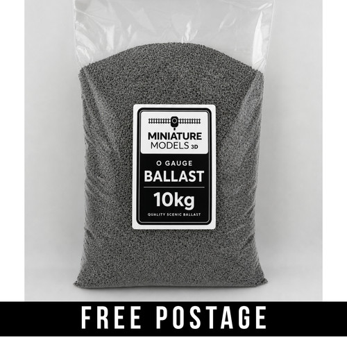 Gauge real stone ballast - o,