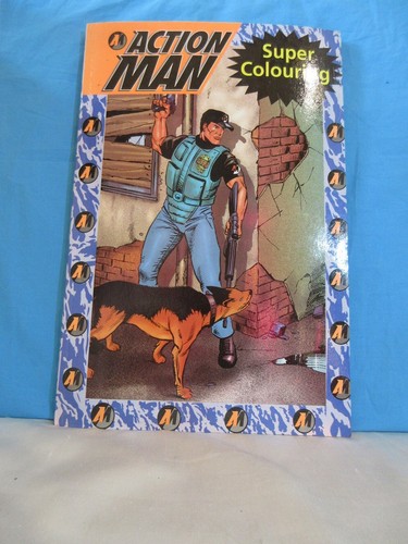 Action man super colouring - action,