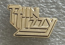 Iconic Thin Lizzy Gold Enamel